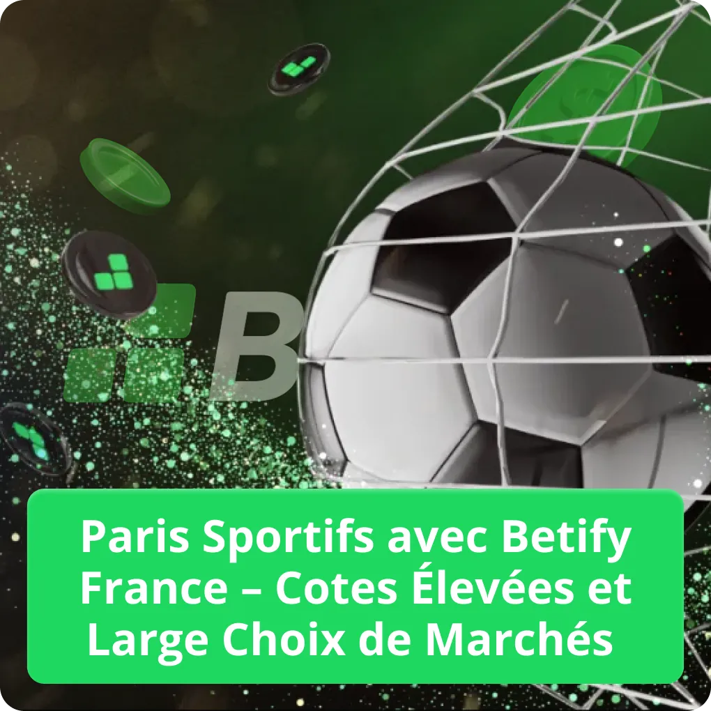 Rubrique des paris sportifs Betify